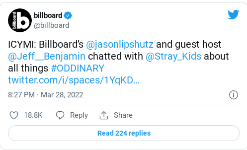 Kpop Group Stray Kids Hits Billboard 200