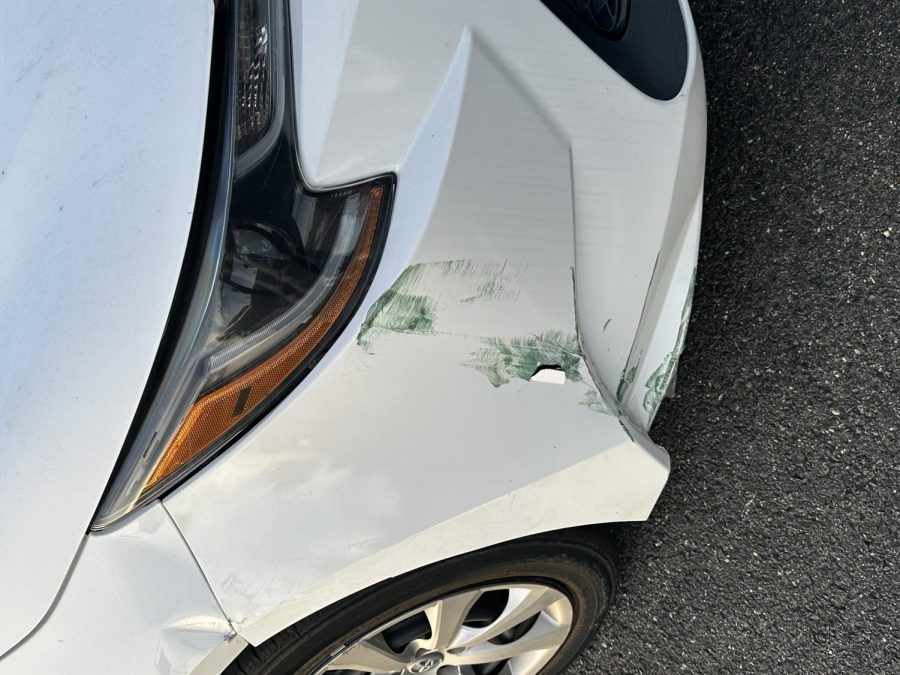 Student Takes Down Stop Sign in Parking Lot