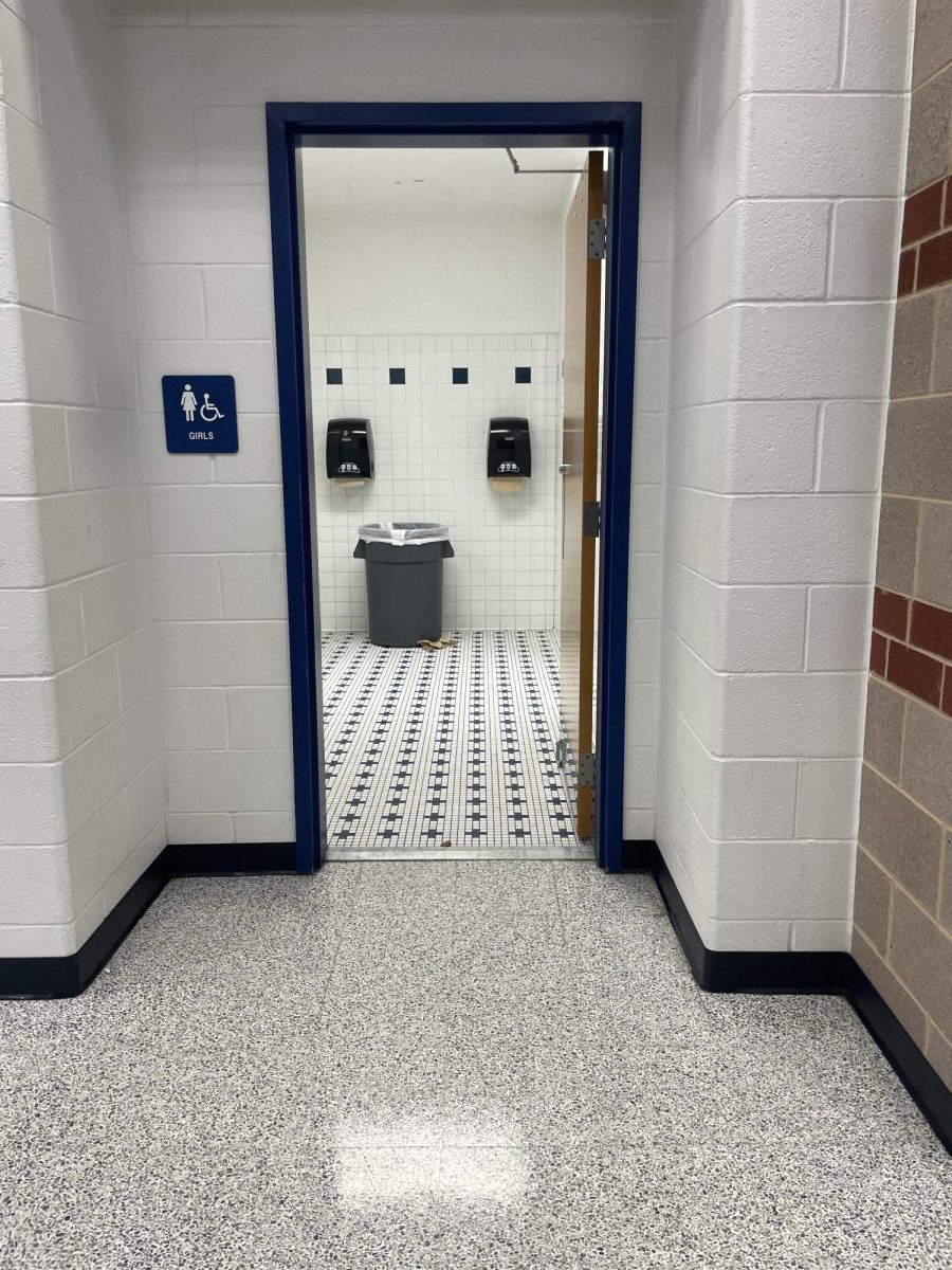 In the John Champe girls main bathroom took place the freshman girls fight on Wednesday the 18th. This resulted in a four day suspension for both girls involved as well as punishments for students caught filming the fight.