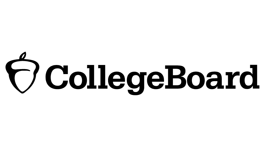 Logo of CollegeBoard, a useful website that allows students to prepare for the PSAT and SAT