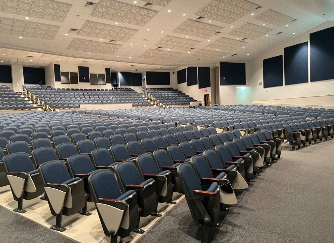 John Champe High School Auditorium on December 1st, 2023.