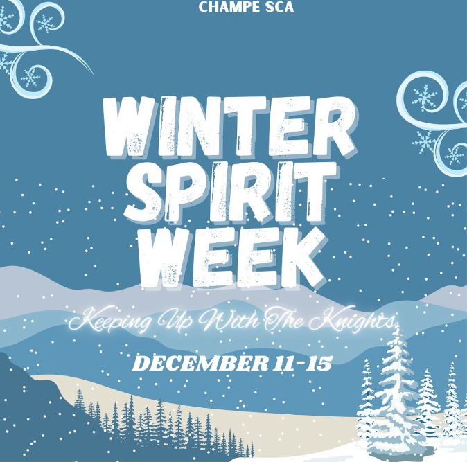 The John Champe SCA is posting updates and information about spirit week on their Instagram page. They posted multiple slides to highlight and remind students of the upcoming events to get as many people as they can to participate. 