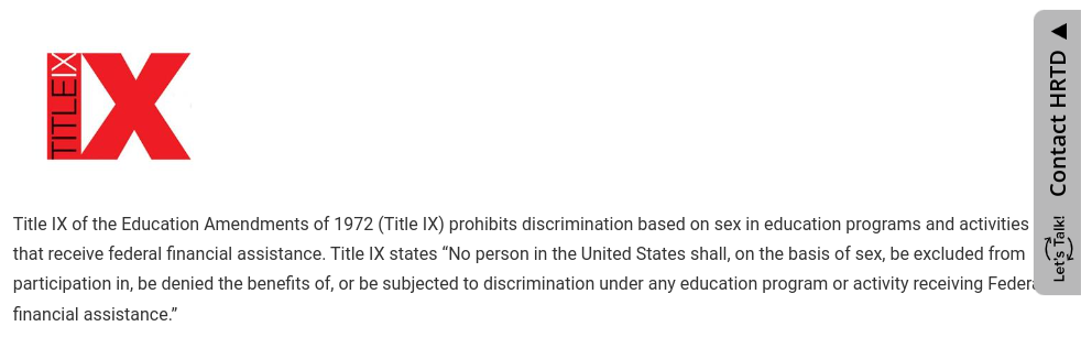 Overview of Title IX courtesy of the official LCPS website