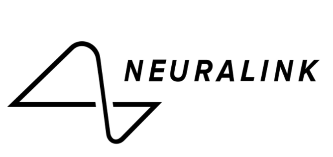 The logo of the company Neuralink. 
