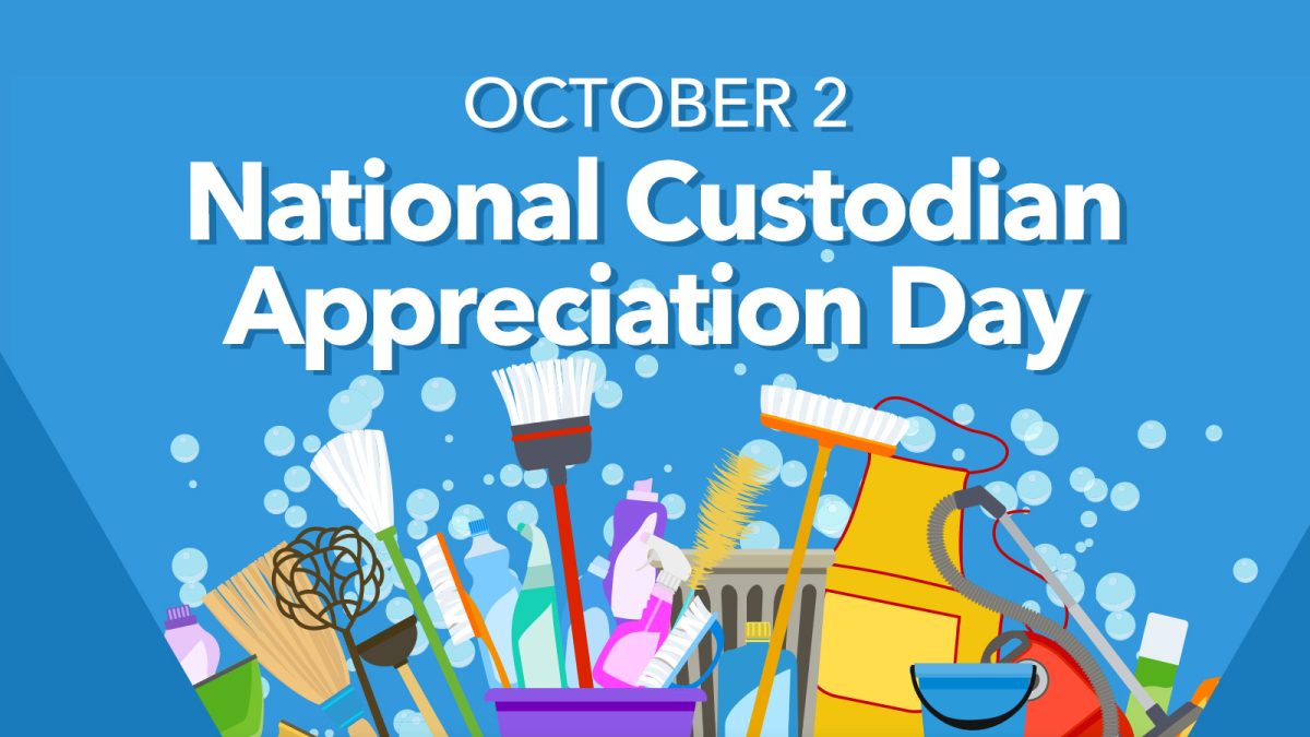 October 2nd is a day dedicated to thank our Custodians for their work. On National Custodian Appreciation Day, take the time to thank some of our school’s custodians.