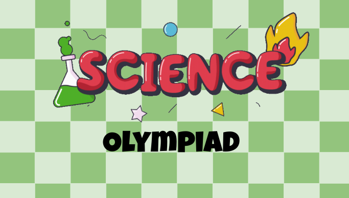 The Science Olympiad hosts its meetings using fun slides. Their display consisted of creative images, and detailed presentations. 