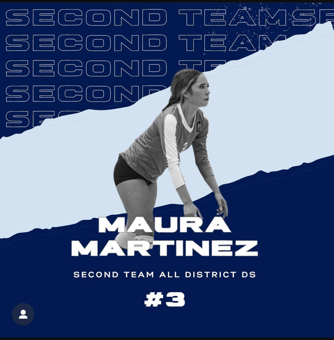 Maura Martinez makes Second Team All District for Catocin District.