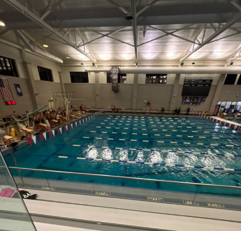 Champe's first day of tryouts was located at the Dulles South Recreation Center. Swimmers were excited to get into the pool after a long preseason. 