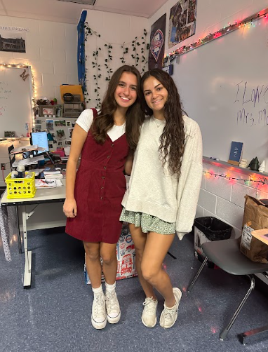 Champe students, Lily and Thalia, are participating in Dressember. Members of HTAC have dressed up for most of this month, and there will be a schoolwide Dressember day on Dec. 11th. 