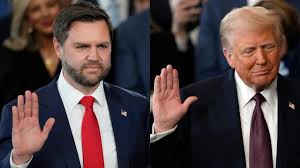 Donald Trump and JD Vance are being sworn in as president and vice president of the United States