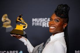 Rap Album of the Year winner Doechii with her first Grammy. She won for her album "Alligator Bites Never Heal".