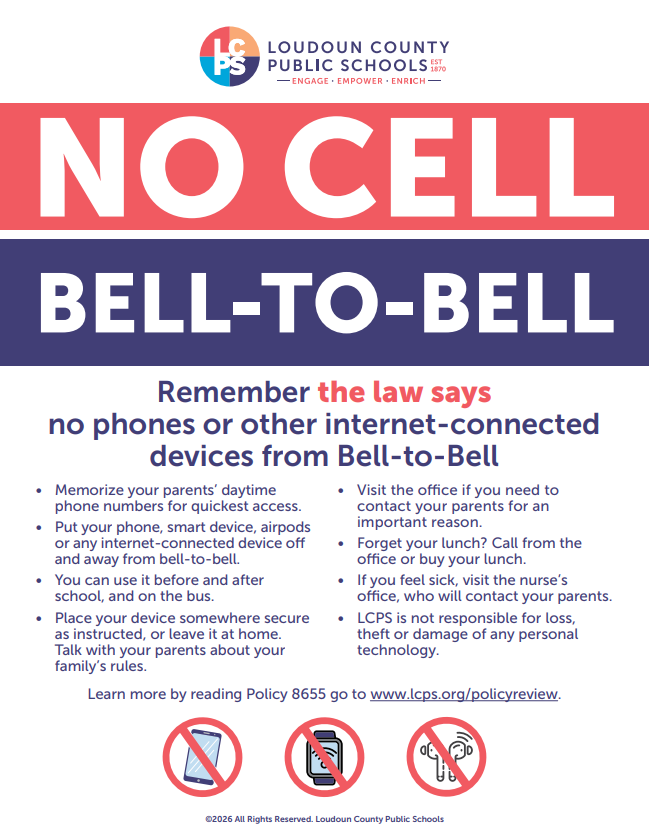 LCPS Cracks Down on Personal Devices with Revised Policy